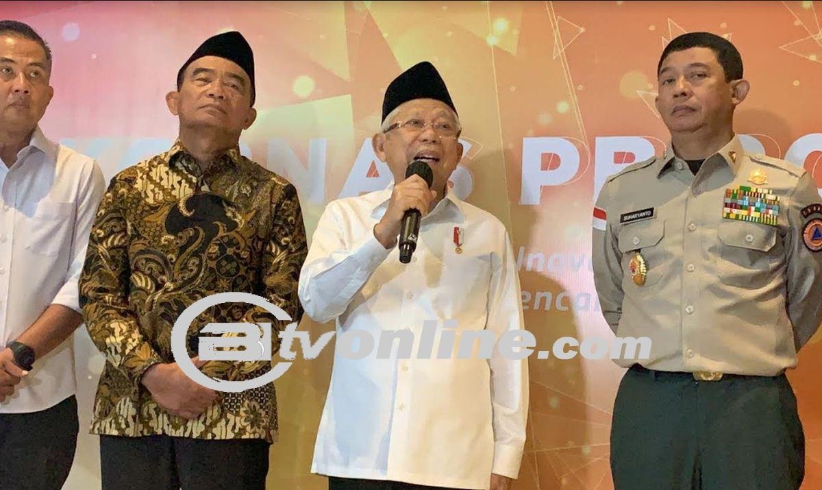 Wapres Ma’ruf Amin Apresiasi Prabowo Akan Merangkul Semua Pihak Pasca Penetapan KPU