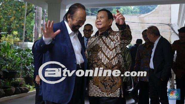 Bertemu di Kertanegara, Prabowo & Surya Paloh Sepakat Soal Ini!