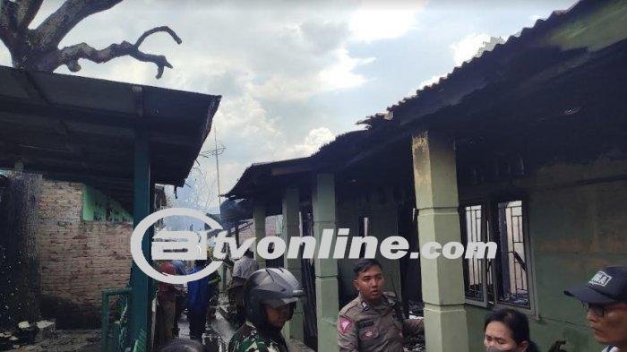 Asrama Eks Kowilhan TNI AD Kebakaran di Medan Perjuangan, Api Sempat Membesar