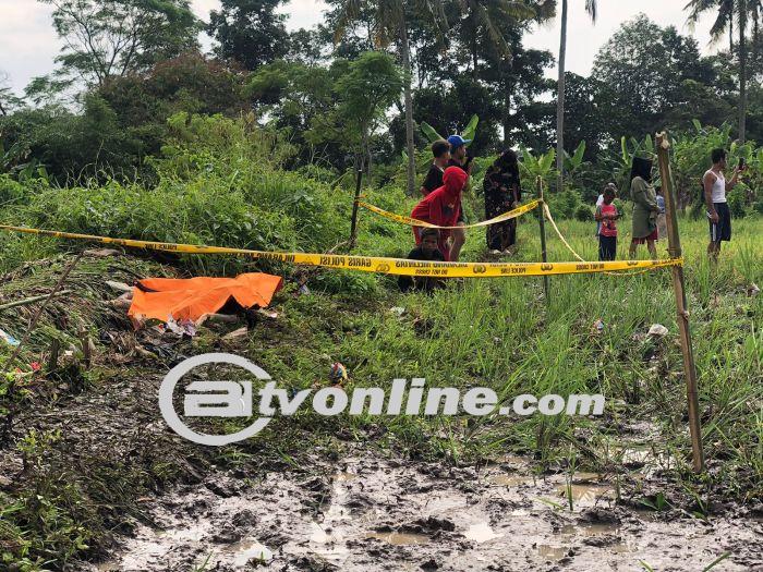 Warga Malabar Digegerkan dengan Penemuan Mayat Terdampar di Persawahan