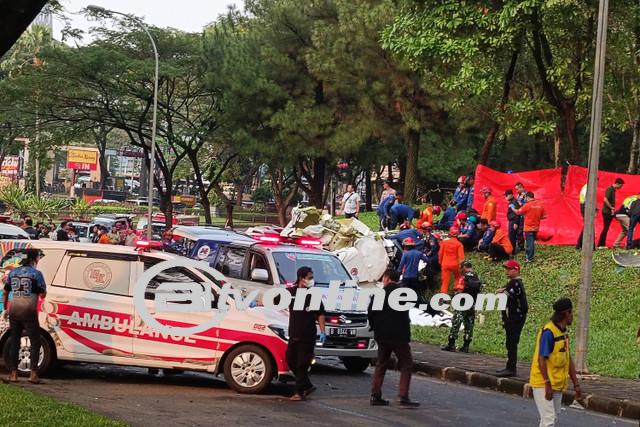 Tragedi Pesawat Latih Jatuh di BSD: Identitas 3 Korban Tewas Terungkap!