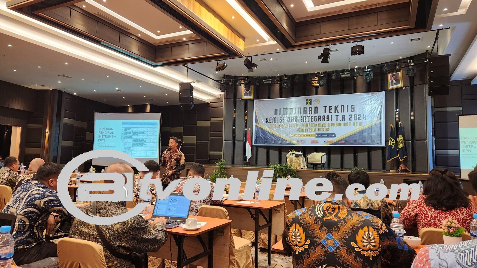 Lapas Kelas IIA Labuhan Ruku Kanwil Kemenkumham Sumut Hadiri Bimbingan Teknis Remisi dan Integrasi T.A 2024