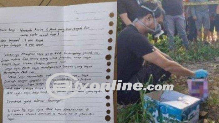 Surat Wasiat dalam Tas Berisi Jasad Bayi yang Dibuang di Bali : Permohonan Maaf dan Harapan untuk Pemakaman Islami