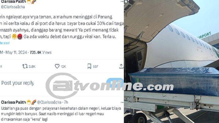 Peti Jenazah dari Penang Kena Pajak 30 Persen di BC Soekarno-Hatta
