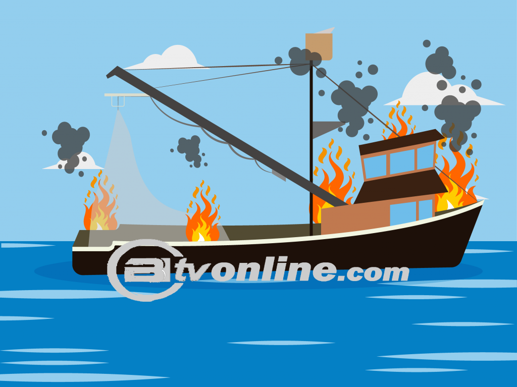 3 Kapal di Penjaringan Jakut Hangus Terbakar