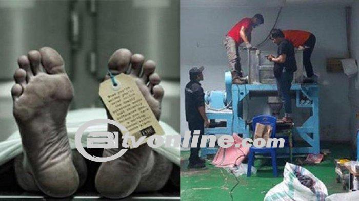 Karyawan Tewas Tersangkut Mesin Mixer Saat Ambil Kain Lap!
