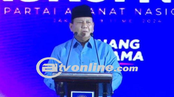 Prabowo Sampaikan Sindiran dan Peringatan dalam Acara Bimtek Pilkada PAN