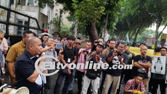 Aksi Wartawan di Sumatra Utara: Penolakan Terhadap RUU Penyiaran