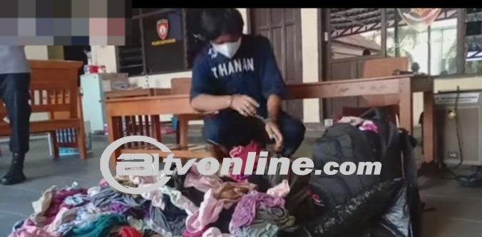 Pedagang Siomay Rampok 675 Pakaian Dalam Wanita Demi Kepuasan Seksual!
