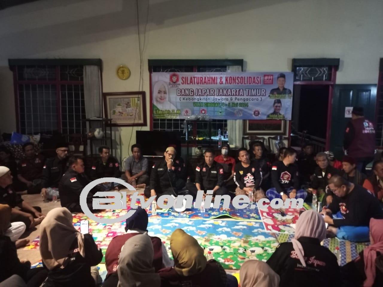 Ormas Bang Japar Gelar Silahturahmi dan Rapat Konsolidasi di Villa Cibodas, Cianjur