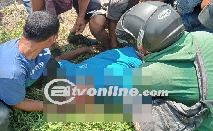 Pengendara Motor Supra Tewas Disambar Kereta Api di Lubuk Pakam!