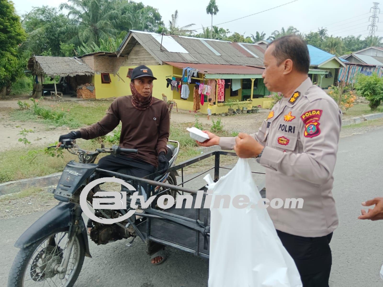 Yayasan Grand Fansuri Berbagi Kemanusiaan : Sedekah Makan Siang Meringankan Beban 120 Keluarga Kurang Mampu di Desa Kwala Begumit