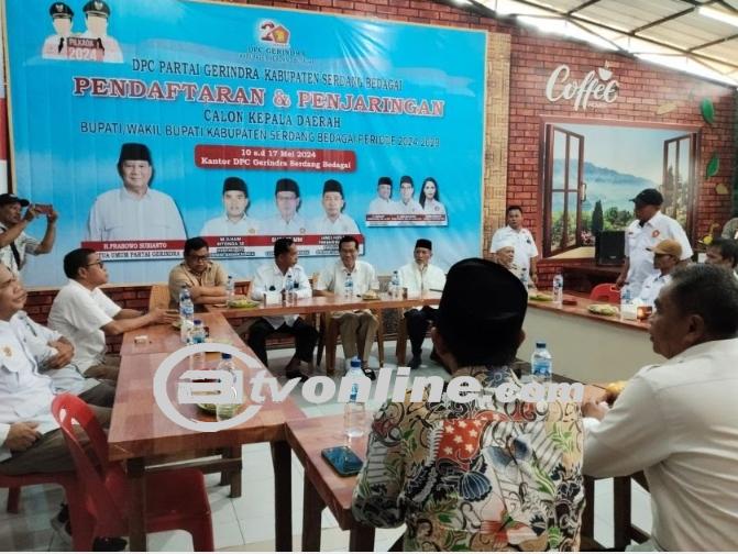 Bakal Calon Bupati Sergai Siap Bertarung di Pilkada 2024, Gerindra Menyimpan Kartu As