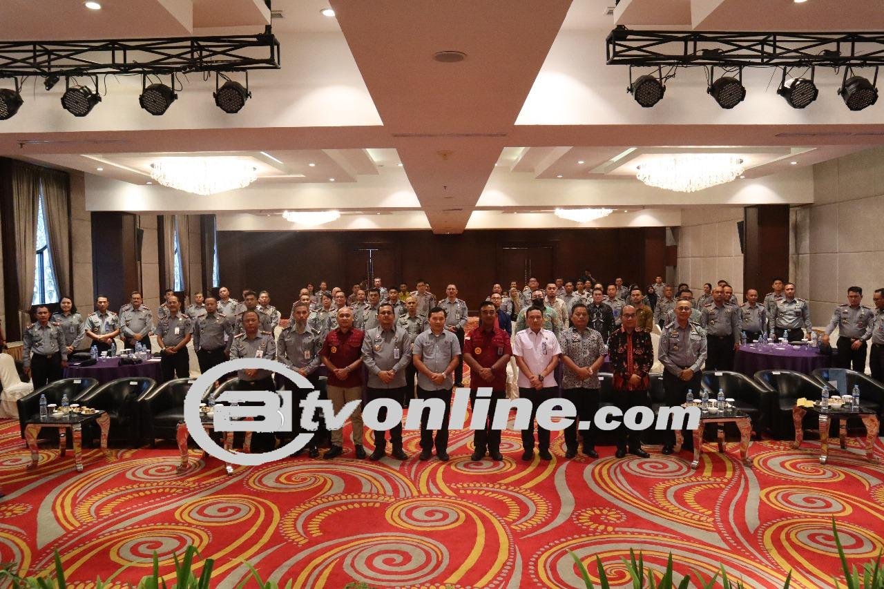 Rapat Kerja Teknis Pemasyarakatan Tahun 2024: Lapas Labuhan Ruku Sumatera Utara Berperan Aktif dalam Peningkatan Kinerja