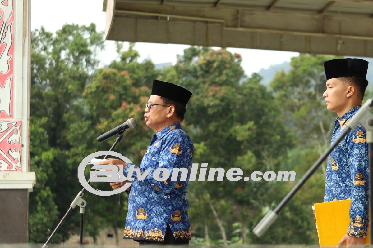 Pimpin Upacara Hari Kebangkitan Nasional, Jalan Berutu Bacakan Pidato Menkominfo