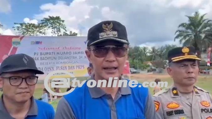 Penjabat Bupati Muaro Jambi Resmi Buka Olimpiade Olahraga dan Festival Seni Siswa Nasional