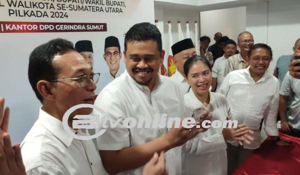 Wali Kota Medan Bobby Nasution Resmi Daftar Sebagai Kader Gerindra dan Balon Gubernur Sumut