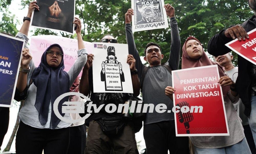 Jurnalis Medan Tolak RUU Penyiaran: Pemerintah Takut Diinvestigasi?