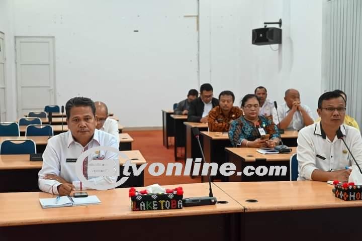 Pemkab Humbahas Ikuti Rakornas Wasin 2024