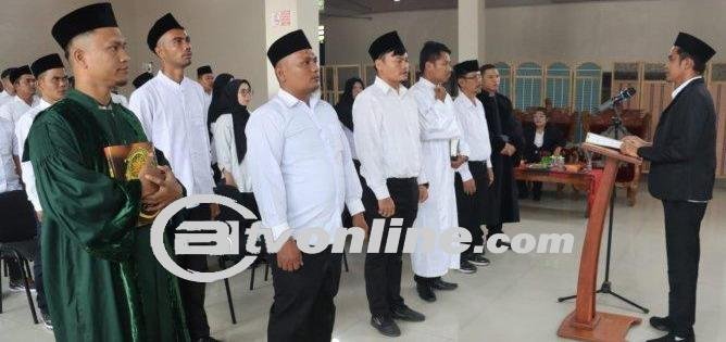 45 Petugas Panwascam Dilantik di Kabupaten Dairi untuk Persiapan Pilkada 2024
