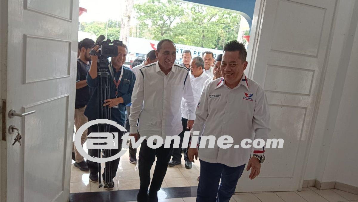Edy Rahmayadi Bacalon Gubernur Sumut Pertama Yang Mendaftar ke Perindo