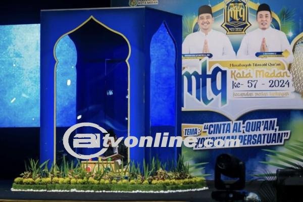 Suara Merdu Al-Qur’an Memulai Musabaqah Tilawatil Qur’an (MTQ) ke-57 Kota Medan Tahun 2024