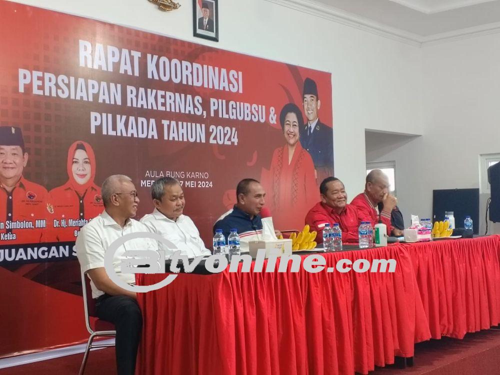 Edy Rahmayadi Resmi Mendaftar Sebagai Bacalon Gubernur Sumut ke PDIP
