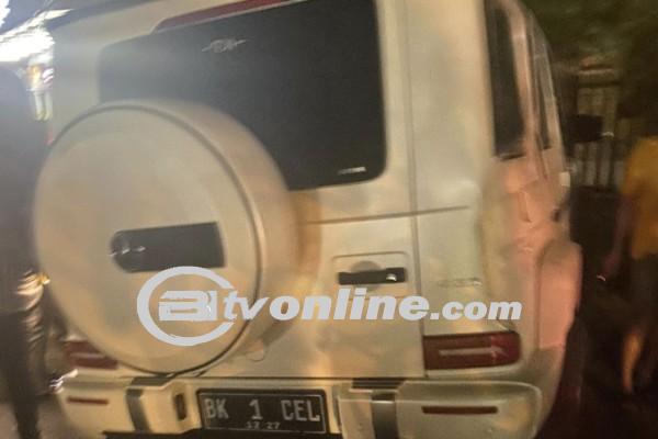 Pengendara Mercedes Benz di Medan Yang Tabrak Pemotor Tidak Ditahan