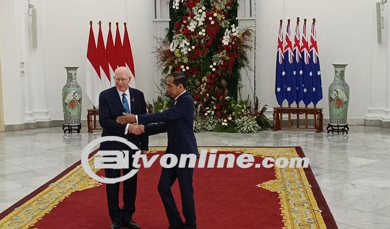 Jokowi Sambut Kunjungan Gubernur Jenderal Australia di Istana Bogor
