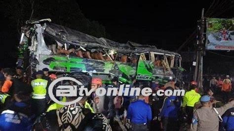 Kronologi Kecelakaan Bus Siswa SMK Lingga Kencana Depok di Subang Yang Merenggut 11 Nyawa