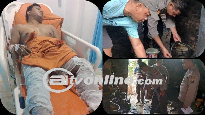 Kebakaran Rumah di Simalungun: Gamot Tersulut Api, Polsek Perdagangan Turun Tangan Bantu Evakuasi dan Pemadaman