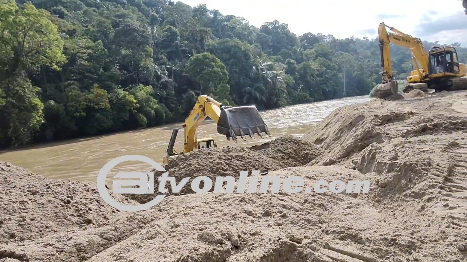 Marak Aktivitas Galian C Diduga Ilegal di Tapsel