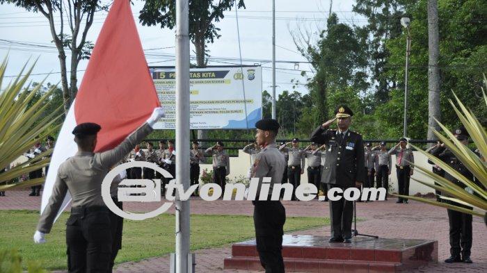 Pancasila Merajut Kebhinnekaan: Polres Humbang Hasundutan Gelar Upacara Memperingati Hari Lahir Pancasila