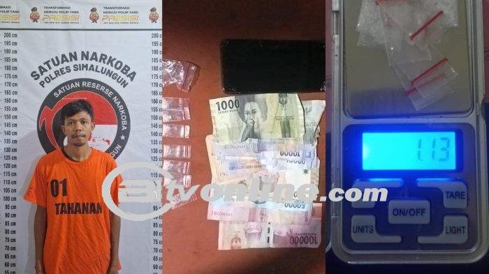 Satnarkoba Polres Simalungun Berhasil Tangkap Tersangka Kasus Narkoba di Ujung Padang