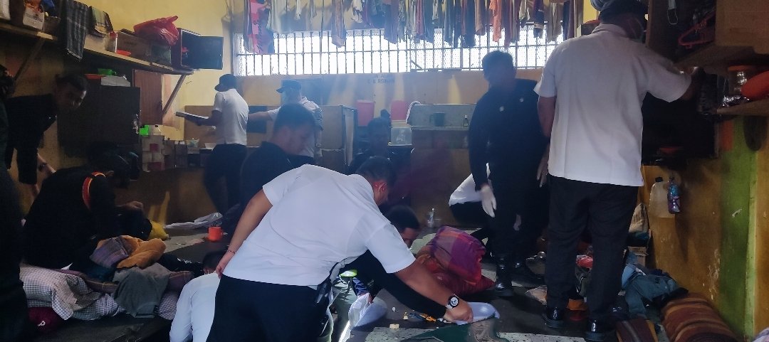 Minimalisir Gangguan Kamtib, Lapas Labuhan Ruku Kanwil Kemenkumham Sumut Lakukan Razia Rutin