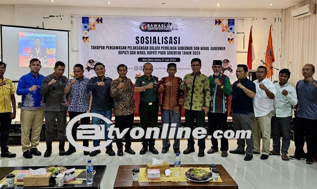 Lapas Labuhan Ruku Kanwil Kemenkumham Sumatera Utara Menghadiri Sosialisasi Pengawasan Pemilihan Gubernur dan Wakil Gubernur Provinsi Sumatera Utara 