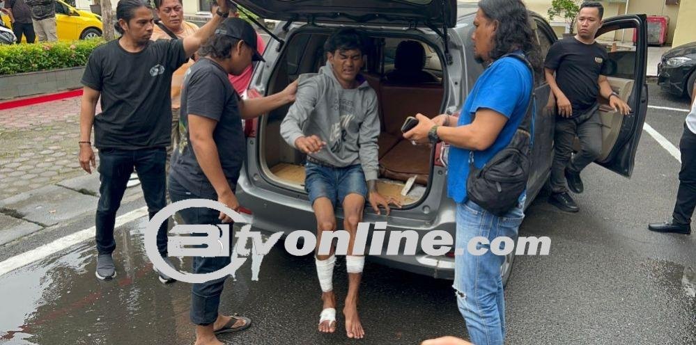 Polrestabes Medan Tangkap Begal Sadis di Jalan Williem Iskandar: Pelaku Yang Bacok Tangan Korban Hingga di Amputasi!
