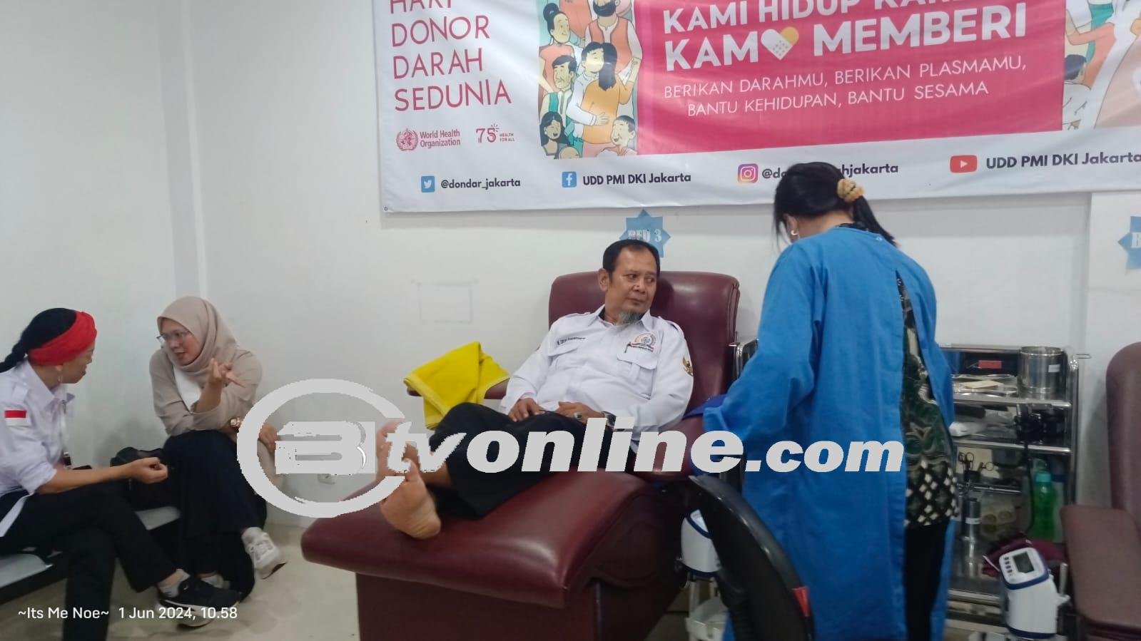 GPIB dan PMI Jakarta Selatan Gelar Kegiatan Donor Darah dalam Peringatan Hari Lahir Pancasila