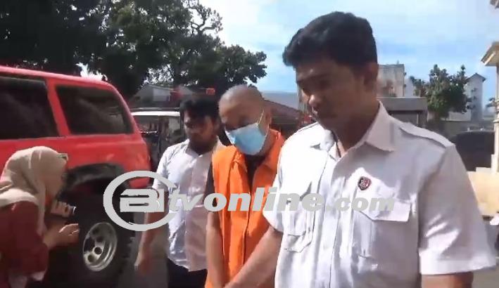 Ditreskrimus Polda Jambi Dalam Konfrensi Pers Mengungkapkan Pihaknya Telah Menetapkan 1 Tersangka Terkait Video Syur Viral
