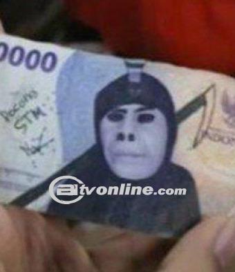 Viral! Uang Pecahan Rp10 Ribu yang Dicoret-coret, Bank Indonesia Kecam Aksi Merusak Uang Rupiah, Sanksi dan Ancaman Denda Rp1 Miliar