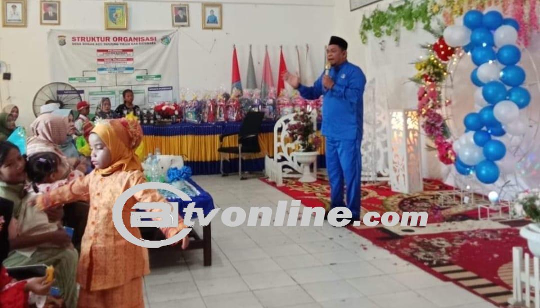 Kades Bogak Sukses Bina Wisuda TK.TP.PKK Desa Bogak Bersama Kepala Sekolah dan Bunda PKK