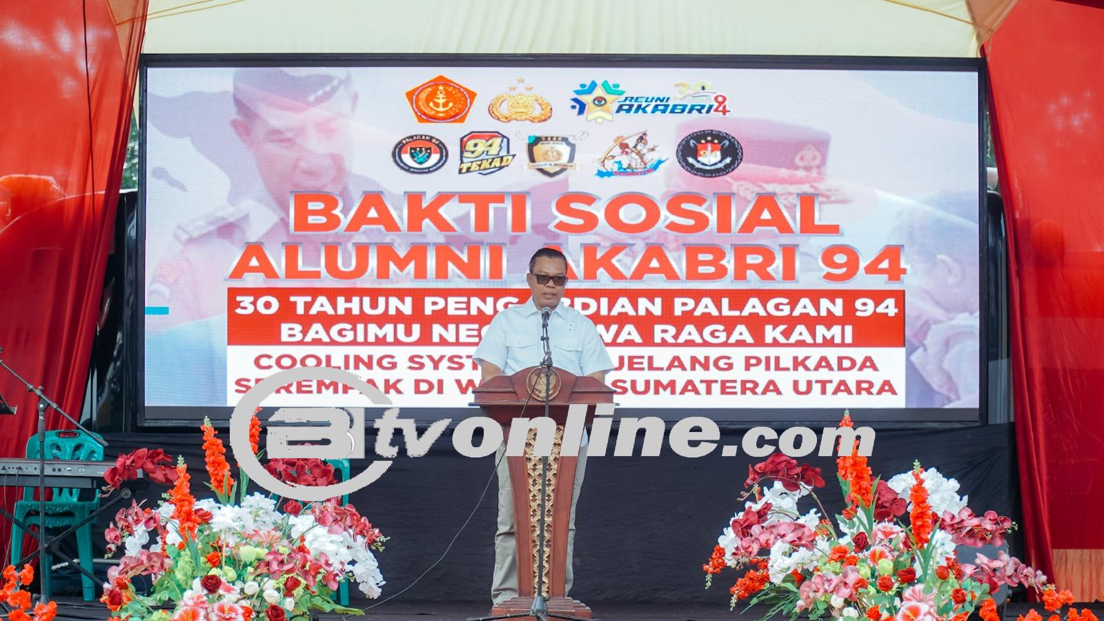Pj. Bupati Batu Bara Hadiri Baksos Alumni AKABRI 94