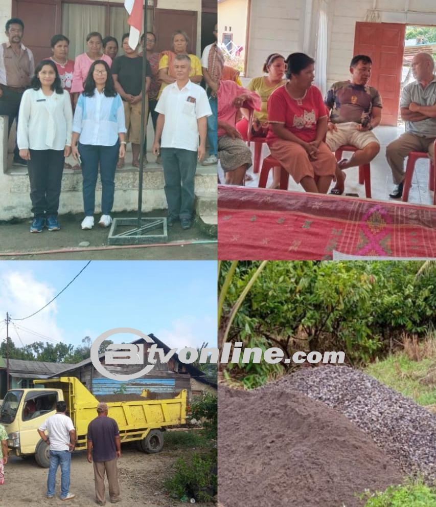 PT NH/PT. Harazaki Ananta Energi Membantu Masyarakat Onan Hasang Dalam Pembangunan Rumah