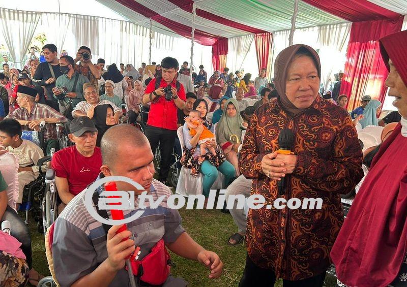 Menteri Sosial Tri Rismaharini Mendorong Pendamping PKH Bergerak untuk Pendataan di Kabupaten Lebak