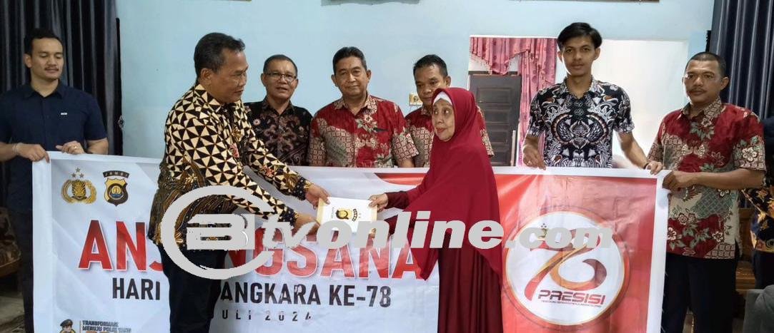 Menyambut Hari Bhayangkara ke-78, Pejabat Utama Polda Jambi lakukan anjangsana