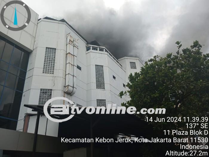 Kebakaran Ruko di Kebon Jeruk, Jakbar: Dugaan Korsleting Listrik