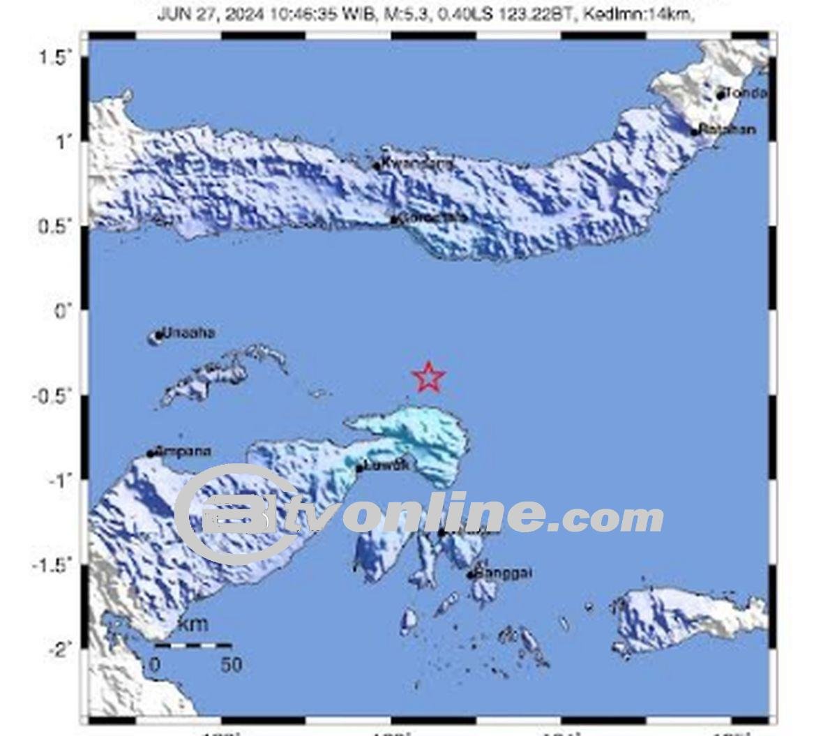 Gempa Magnitudo 5,6 Guncang Bone Bolango, Gorontalo: BMKG Imbau Masyarakat Tetap Tenang