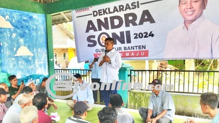 Ketua DPRD Banten Andra Soni Minta Pemprov Banten Bantu Petani di Depan Warga Pandeglang