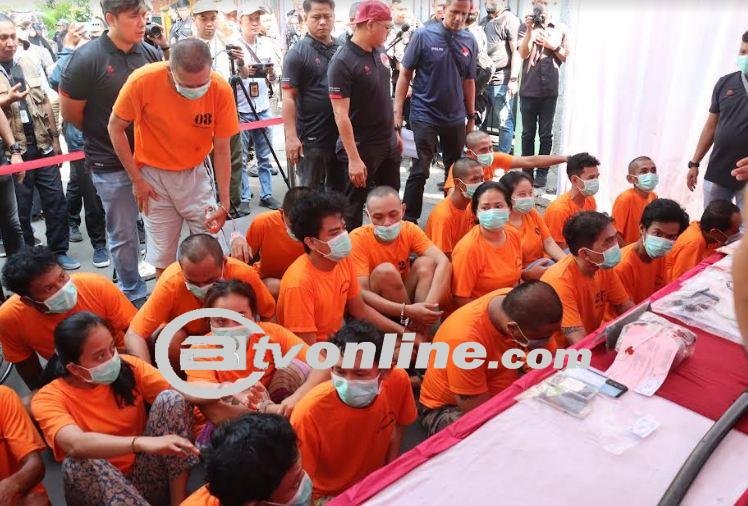 Operasi Nila Jaya 2024: Polres Metro Jakarta Pusat Berhasil Amankan 42 Tersangka Narkoba di Kali Pasir