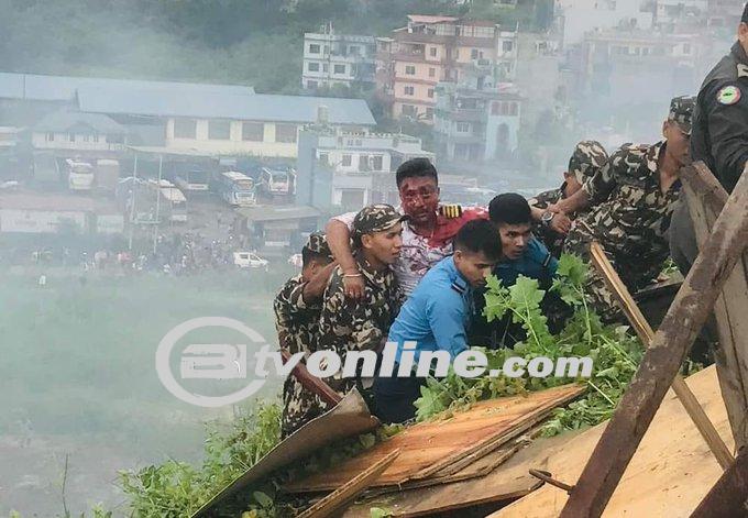 Satu-satunya Yang Selamat! Kondisi Pilot Pesawat yang Jatuh di Nepal: Berlumur Darah, Masih Bisa Bicara